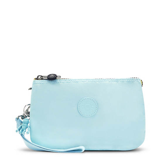 Bolsas De Mano Kipling Creativity Extra Large Moda Wristlet Azules | MX 1259DF